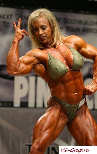 Дамский культуризм либо слабенький пол против мощного